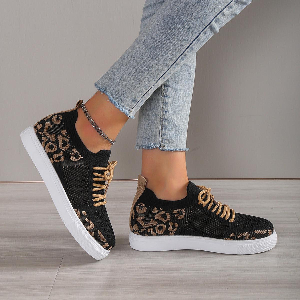 Leopard Sneakers Product Image