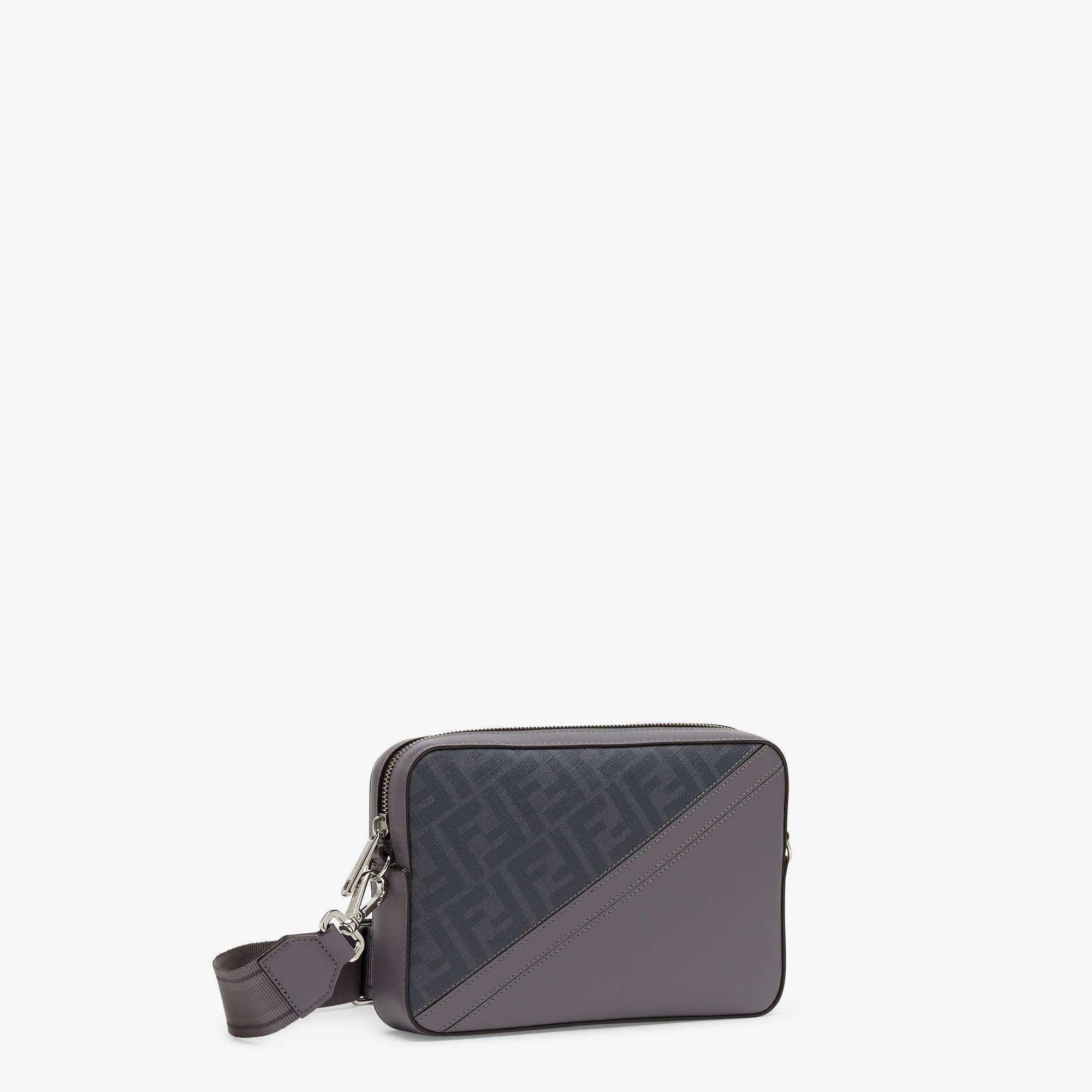 Fendi Diagonal Camera CaseGray FF canvas bag Product Image