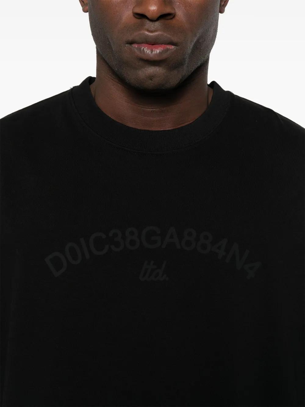 logo-print cotton T-shirt Product Image