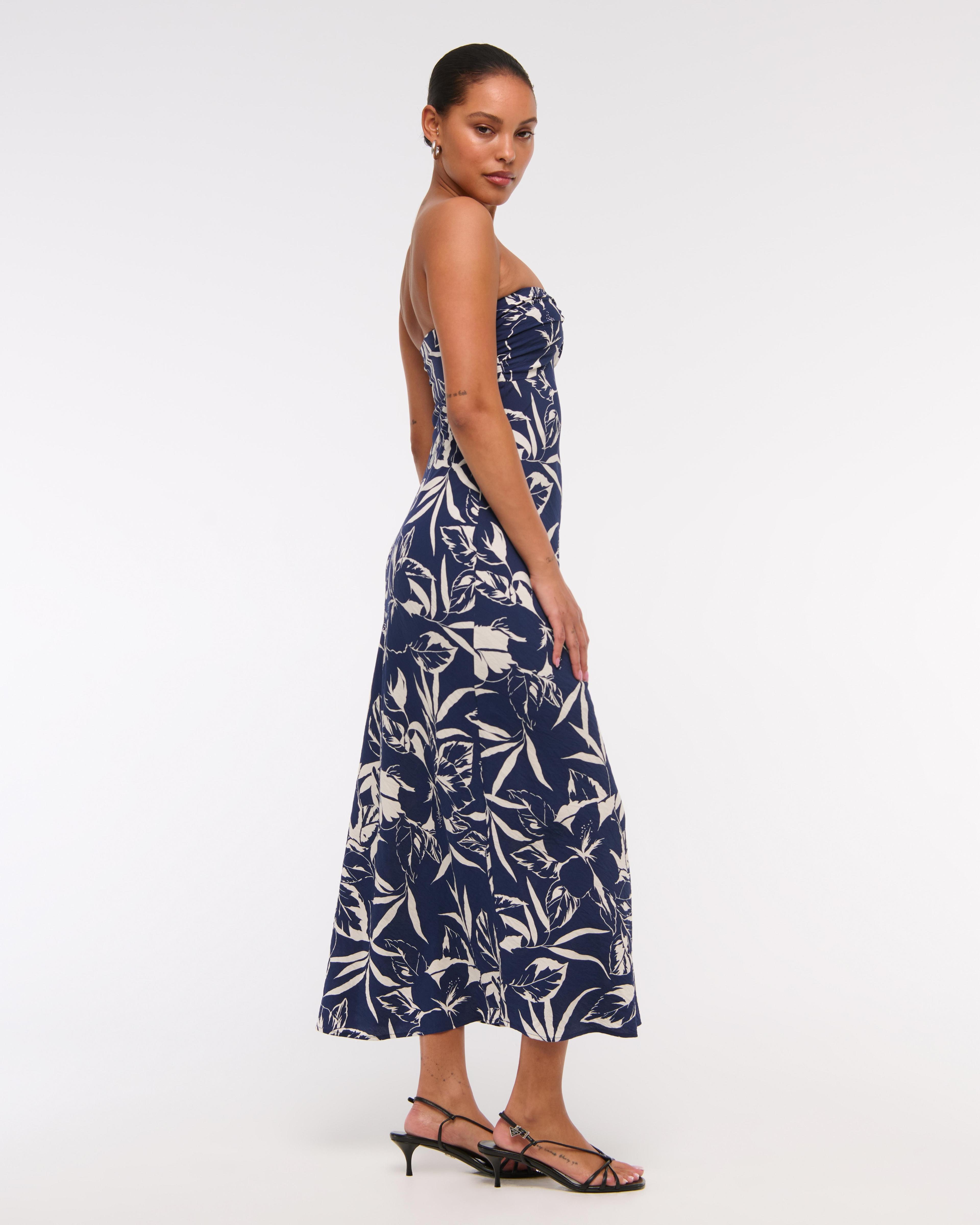 Strapless Knot Maxi Dress Product Image