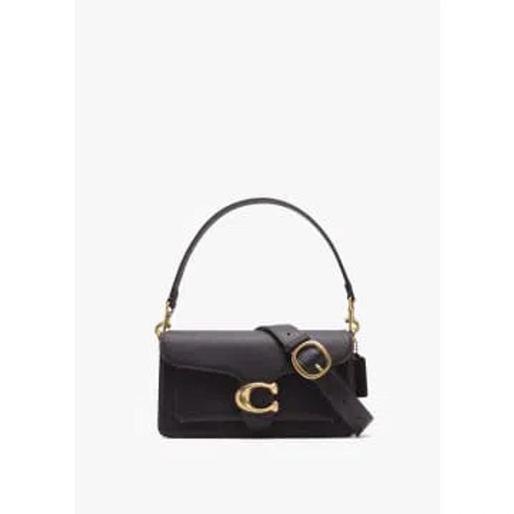 COACH Tabby 26 Black Leather Shoulder Bag Product Image