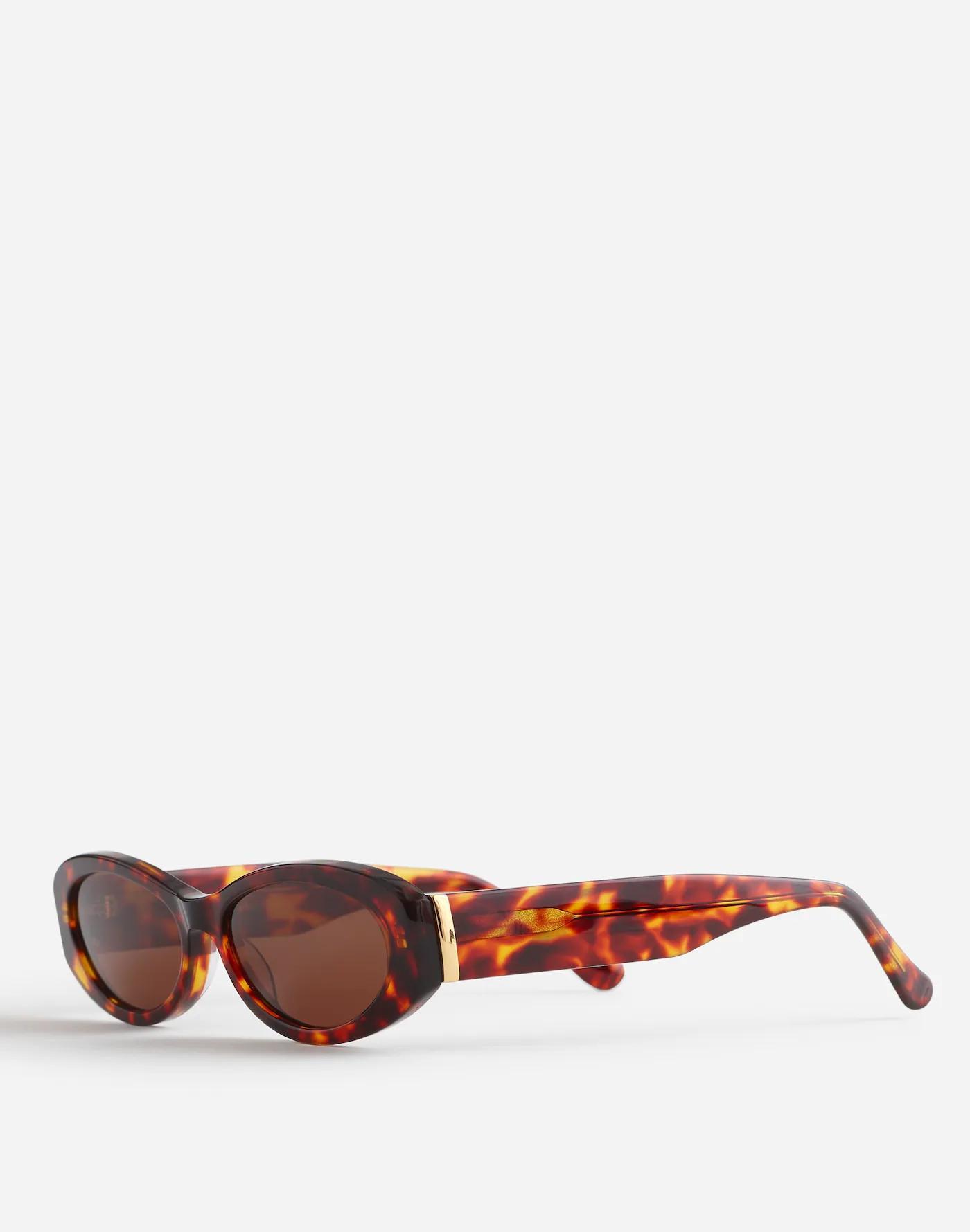 Skinny Oval Sunglasses Product Image