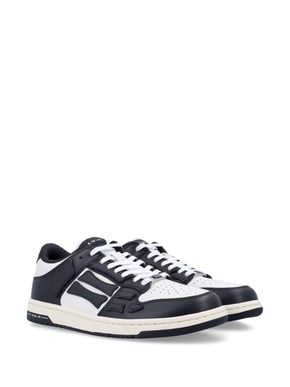 AMIRI Skel Top Low Sneakers In Black Product Image