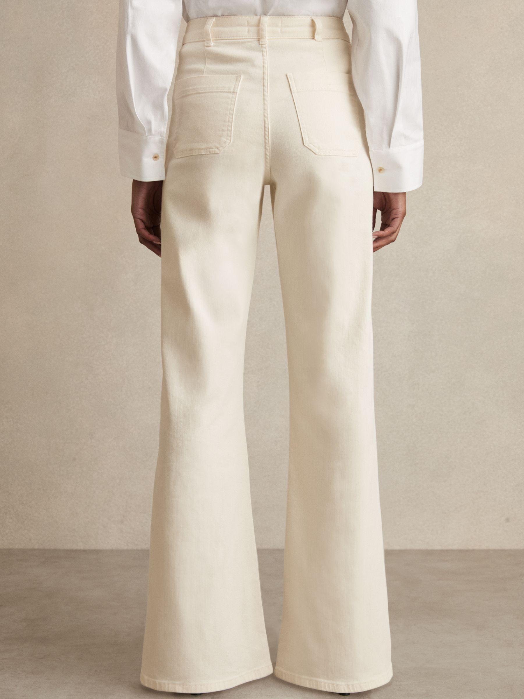 Petite Flared Suit Trousers in Mink Neutral Product Image