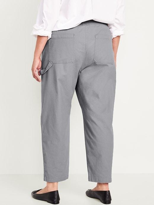 High-Waisted Pulla Utility Pants Product Image