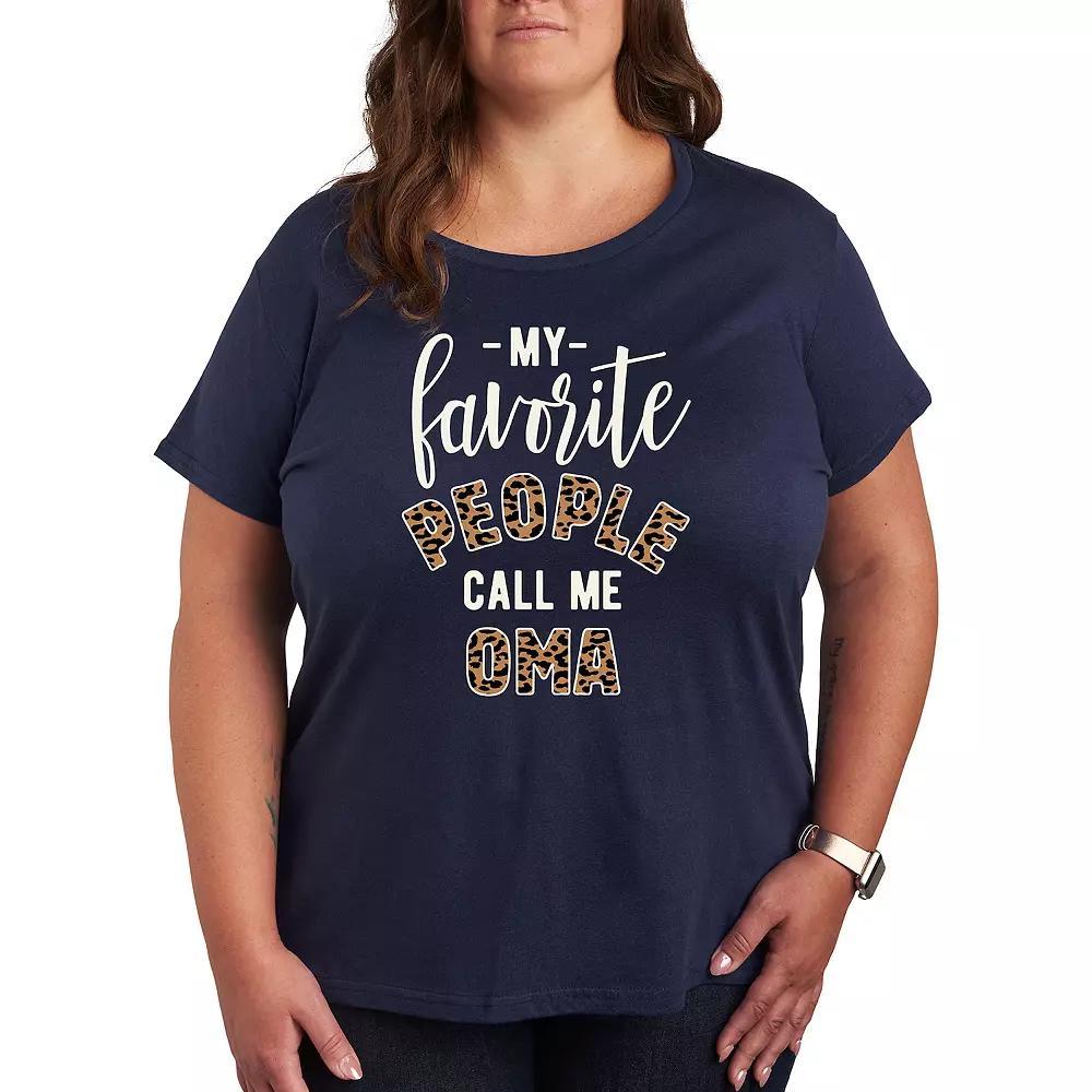 Plus Favorite People Oma Graphic Tee, Women's,  Product Image