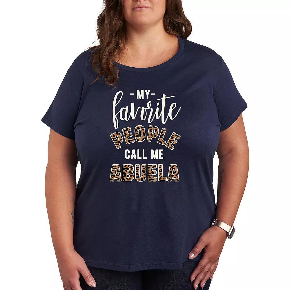 Plus Favorite People Abuela Graphic Tee, Women's,  Product Image