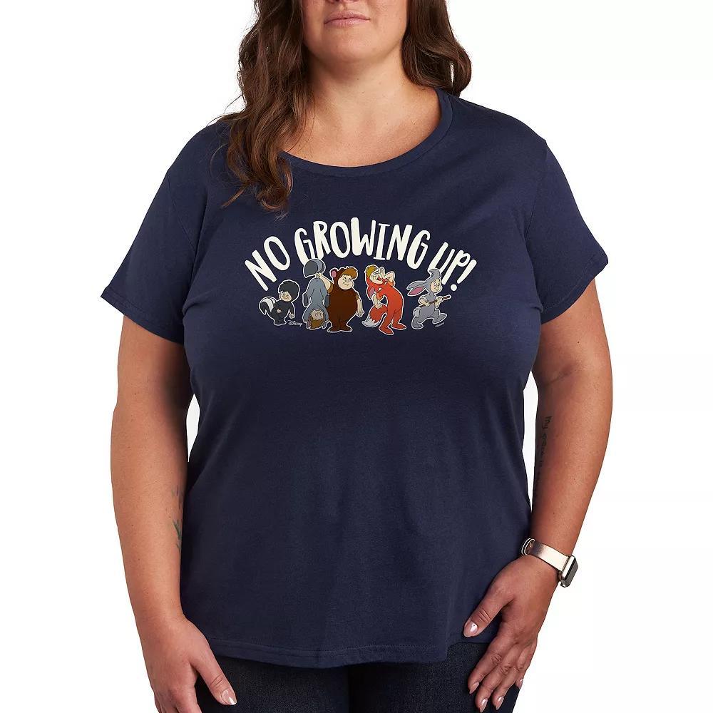 Disney's Peter Pan Plus No Growing Up Graphic Tee, Women's,  Product Image