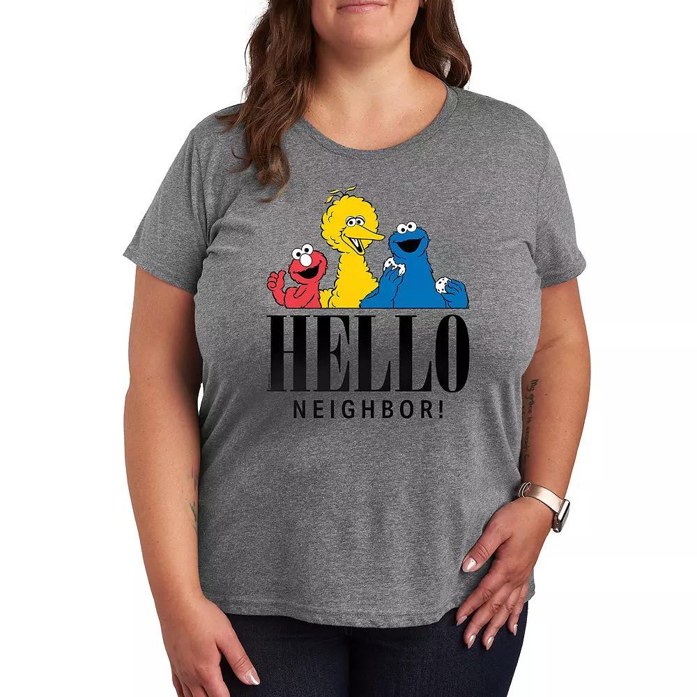 Plus Sesame Street Howdy Graphic Tee, Women's,  Product Image