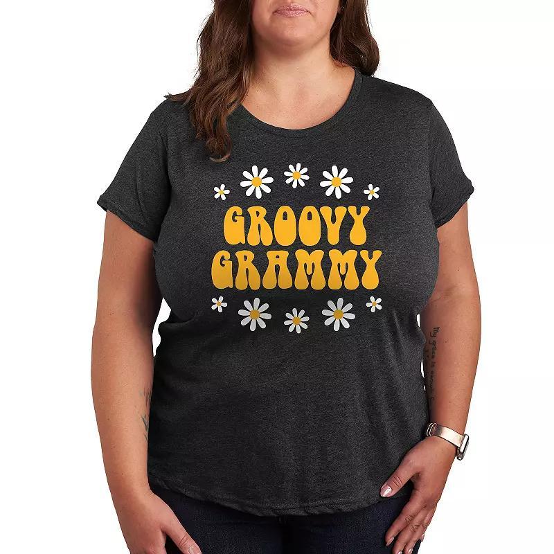 Plus Groovy Grammy Graphic Tee, Women's,  Product Image