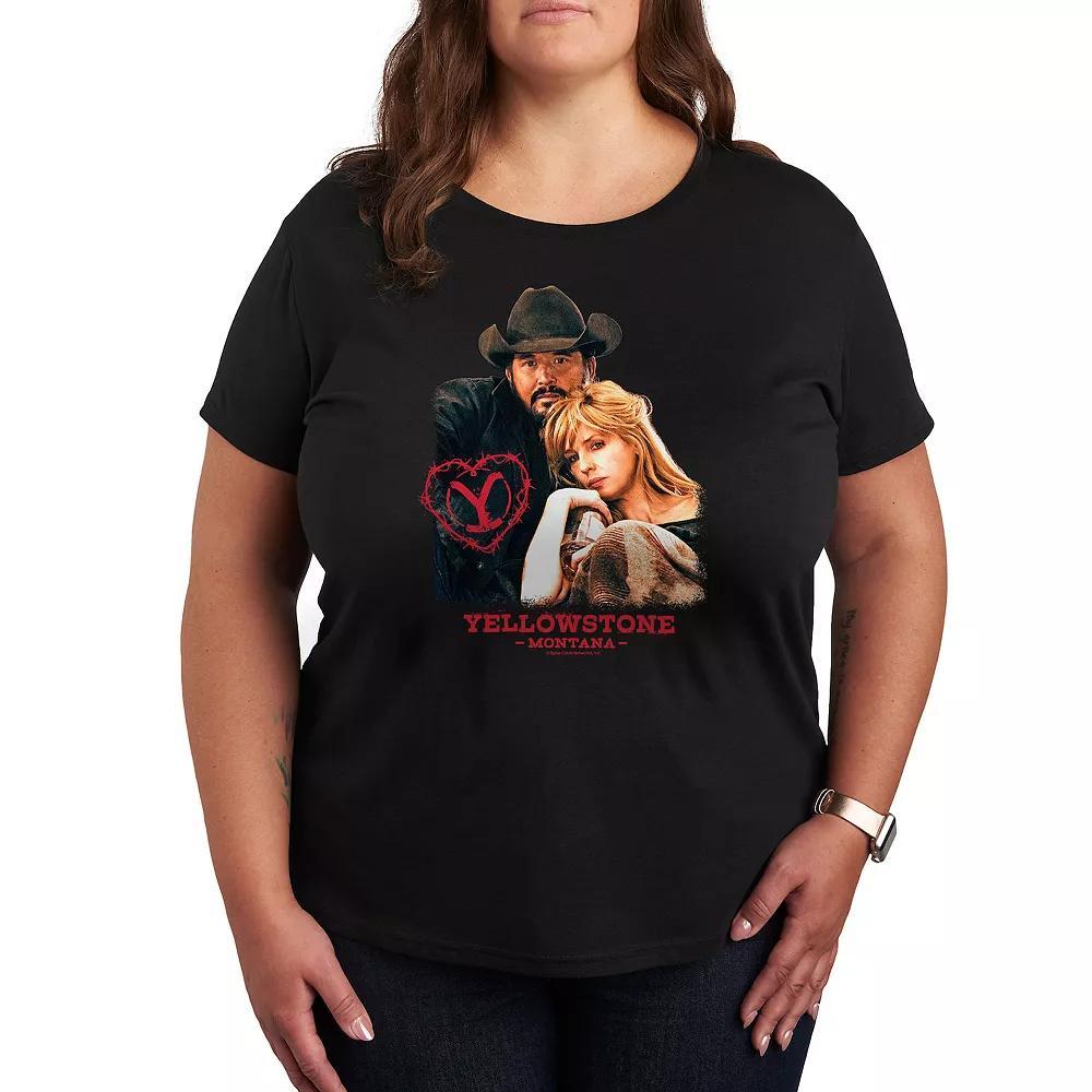 Plus Yellowstone Rip And Beth Graphic Tee, Women's,  Product Image