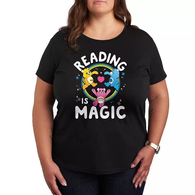 Plus Care Bears Reading Is Magic Graphic Tee, Women's,  Product Image