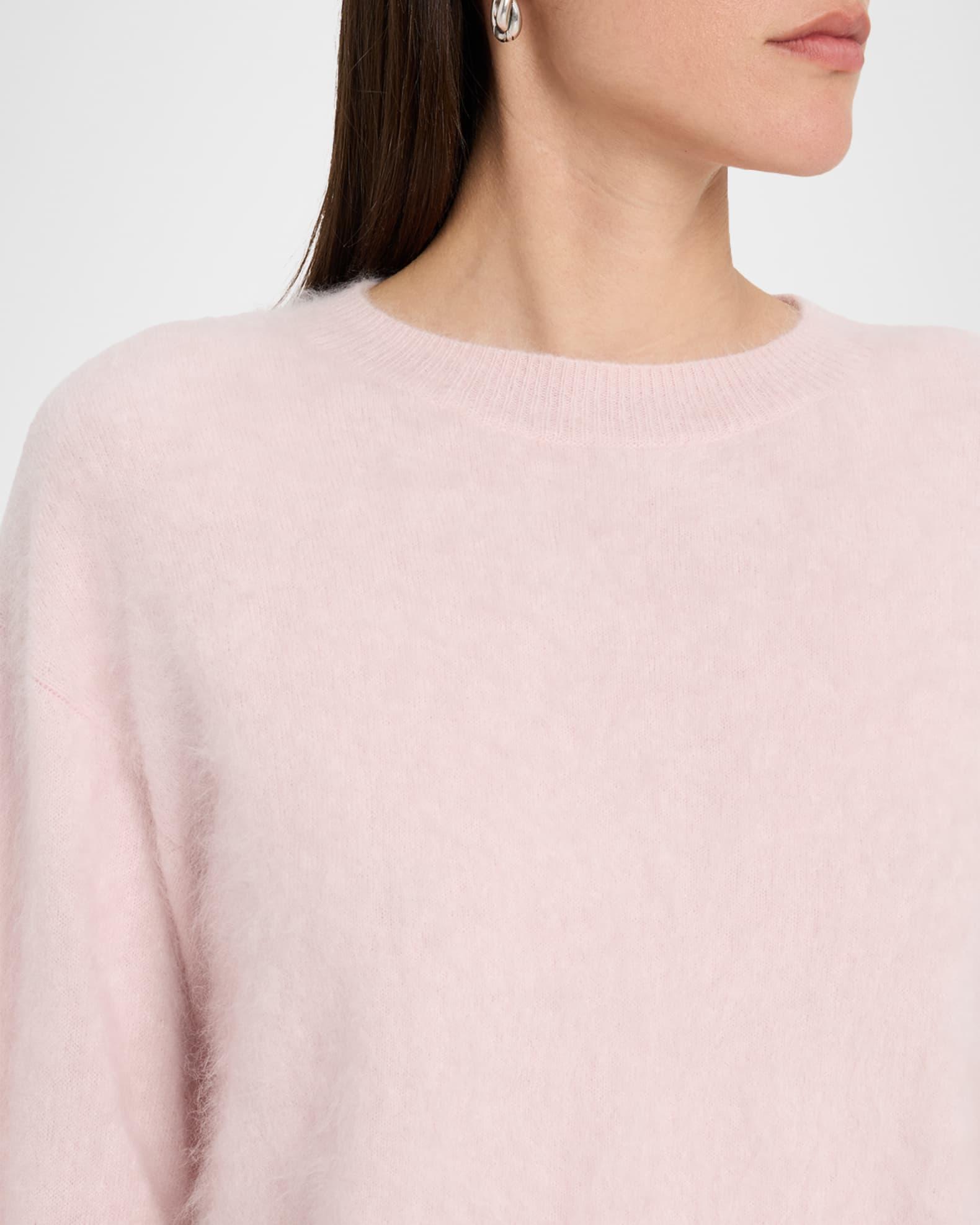 Brushed Cashmere Crewneck Sweater Product Image
