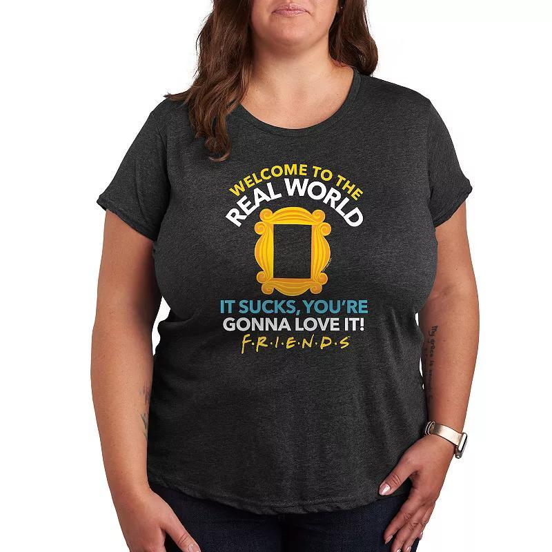 Plus Friends The Real World Graphic Tee, Womens Product Image