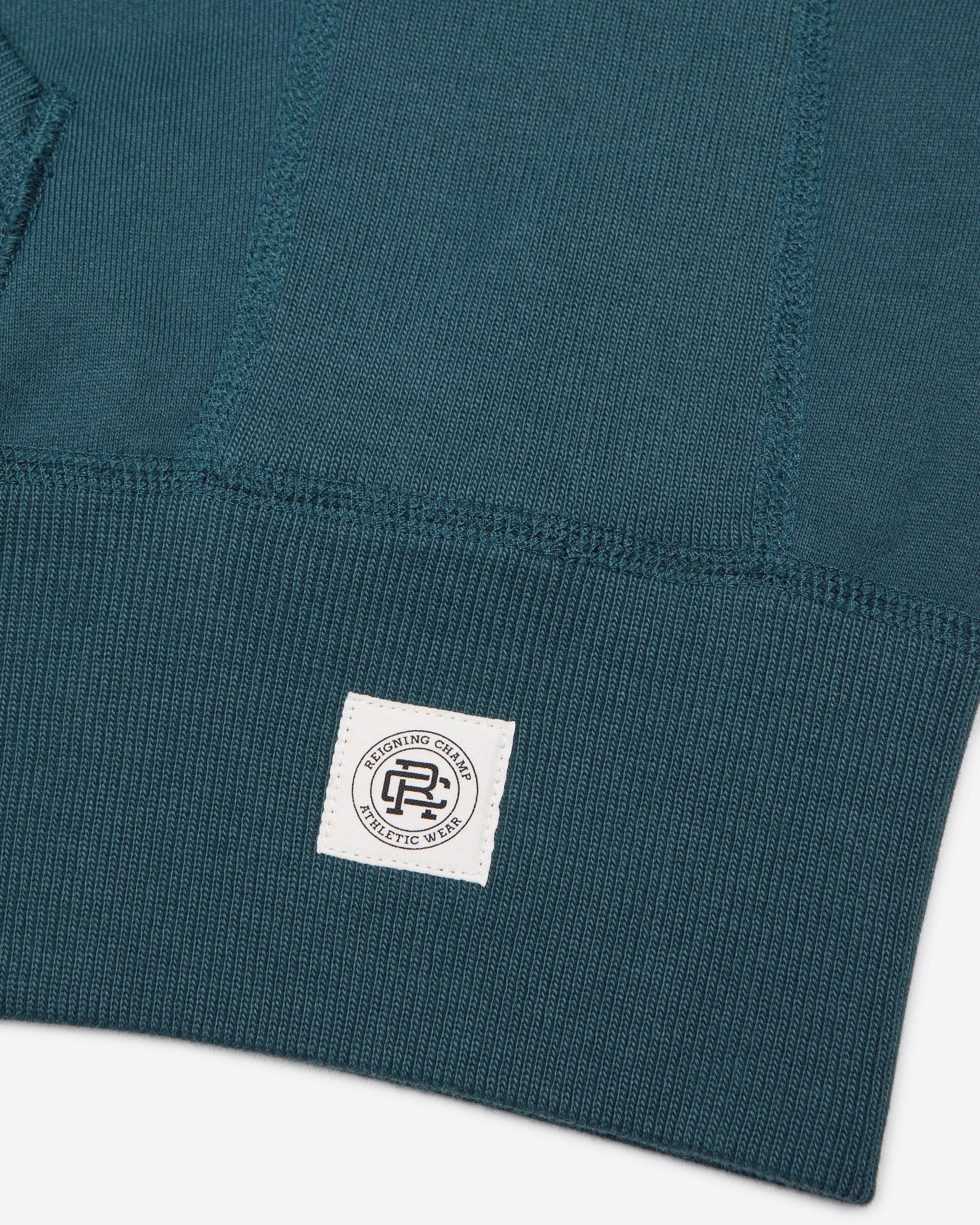 Midweight Terry Relaxed Zip Hoodie Male Product Image