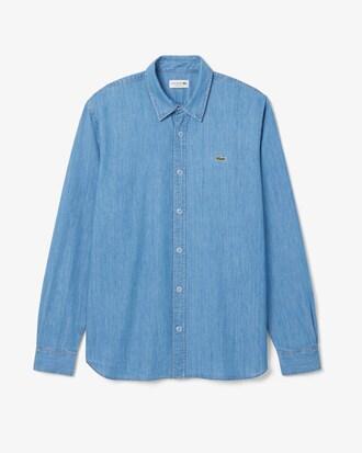 Regular Fit Lightweight Denim Shirt Product Image