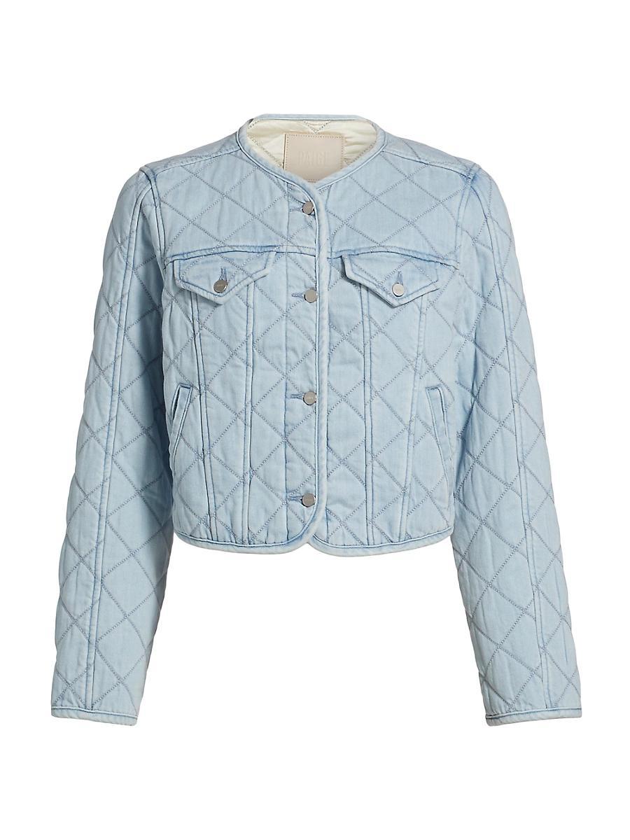 Womens Jayla Cropped Quilted Jacket Product Image