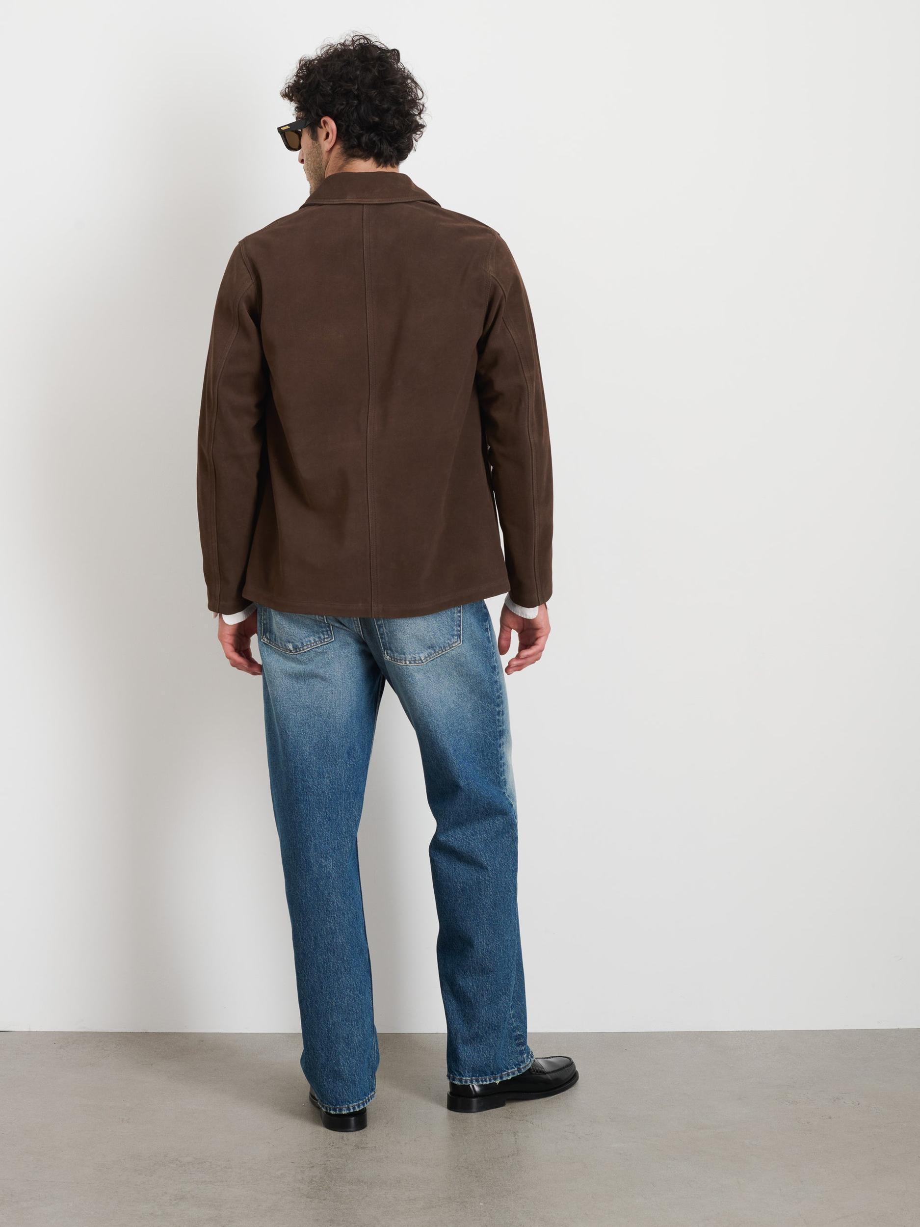 Owen Barry x Alex Mill Work Jacket in Suede Product Image
