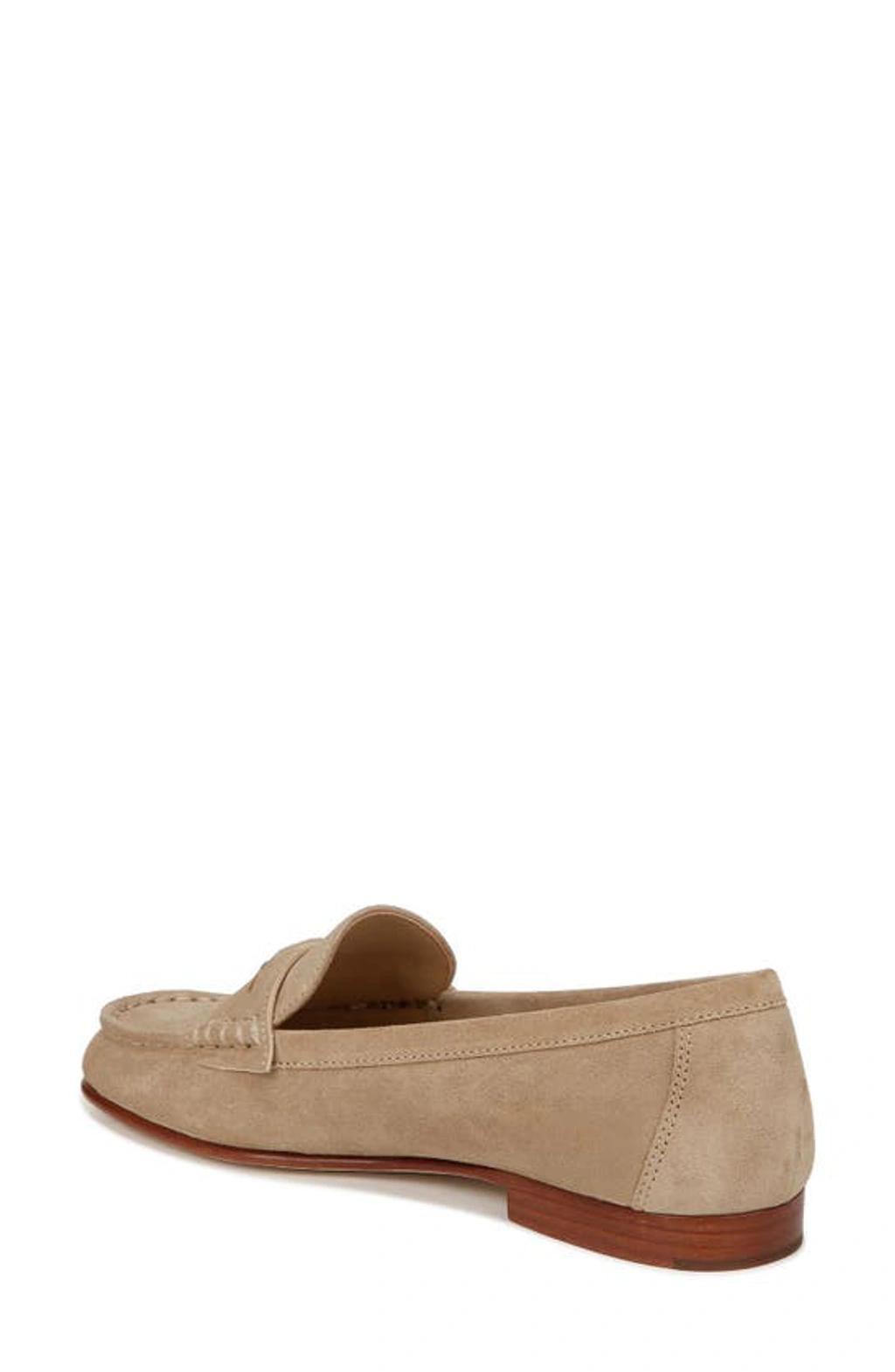 VERONICA BEARD Penny Loafer In Sand Product Image