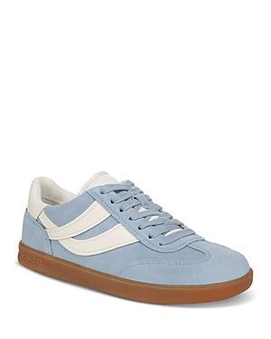 Womens Oasis Leather And Suede Sneaker, Milk/night Blue, Size 8 Vince Product Image