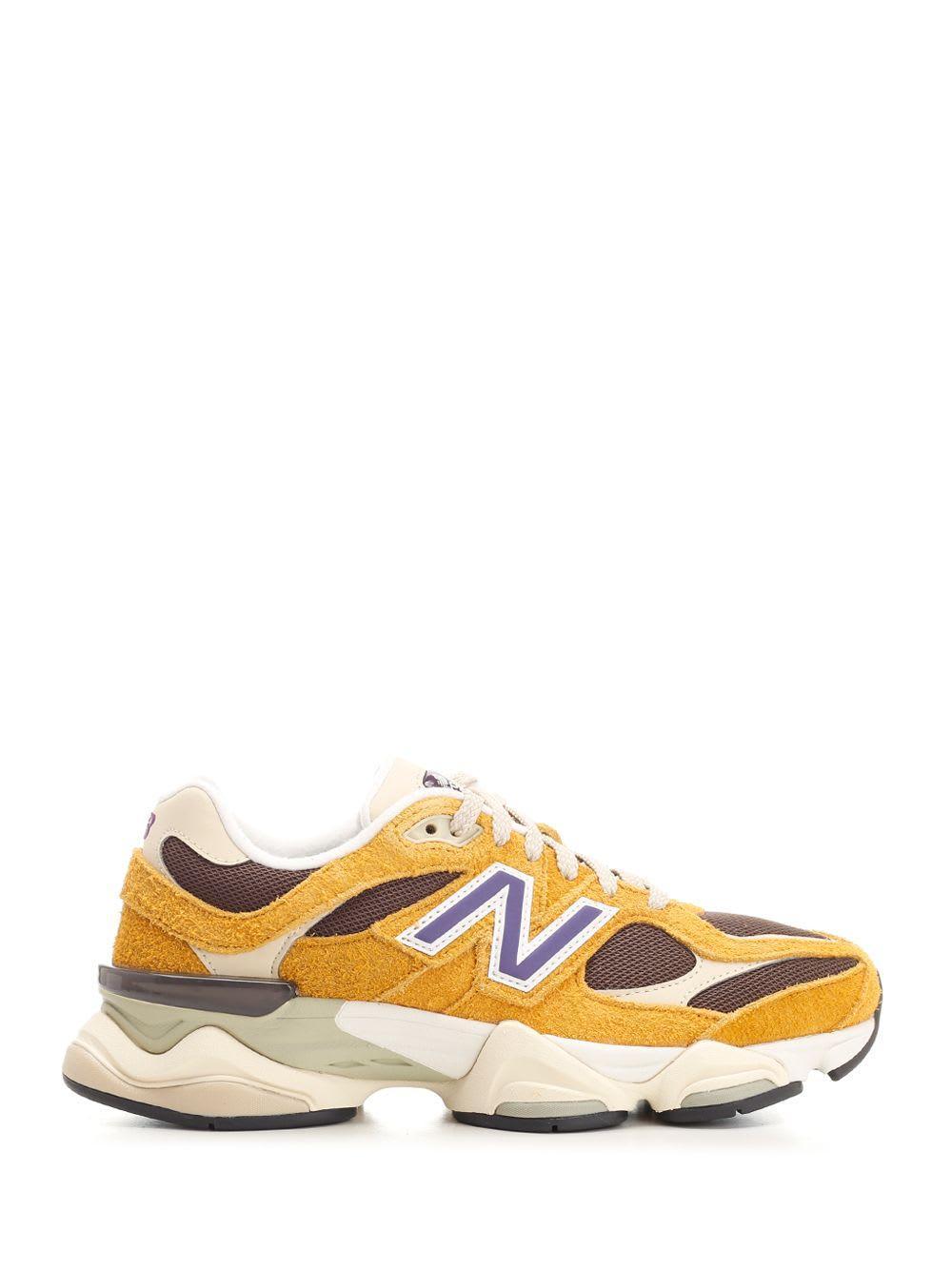 NEW BALANCE 9060 Sneakers In Brown/purple Product Image