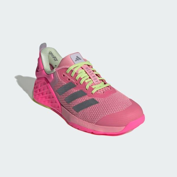 adidas Dropset 3 strength training shoes Cloud White 6 Womens Product Image