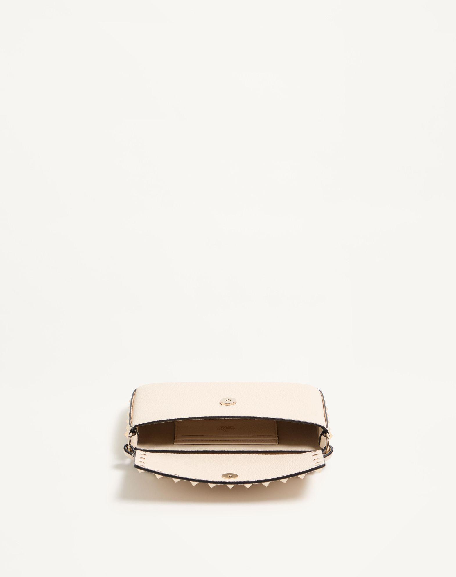 Rockstud Grainy Calfskin Pouch Product Image