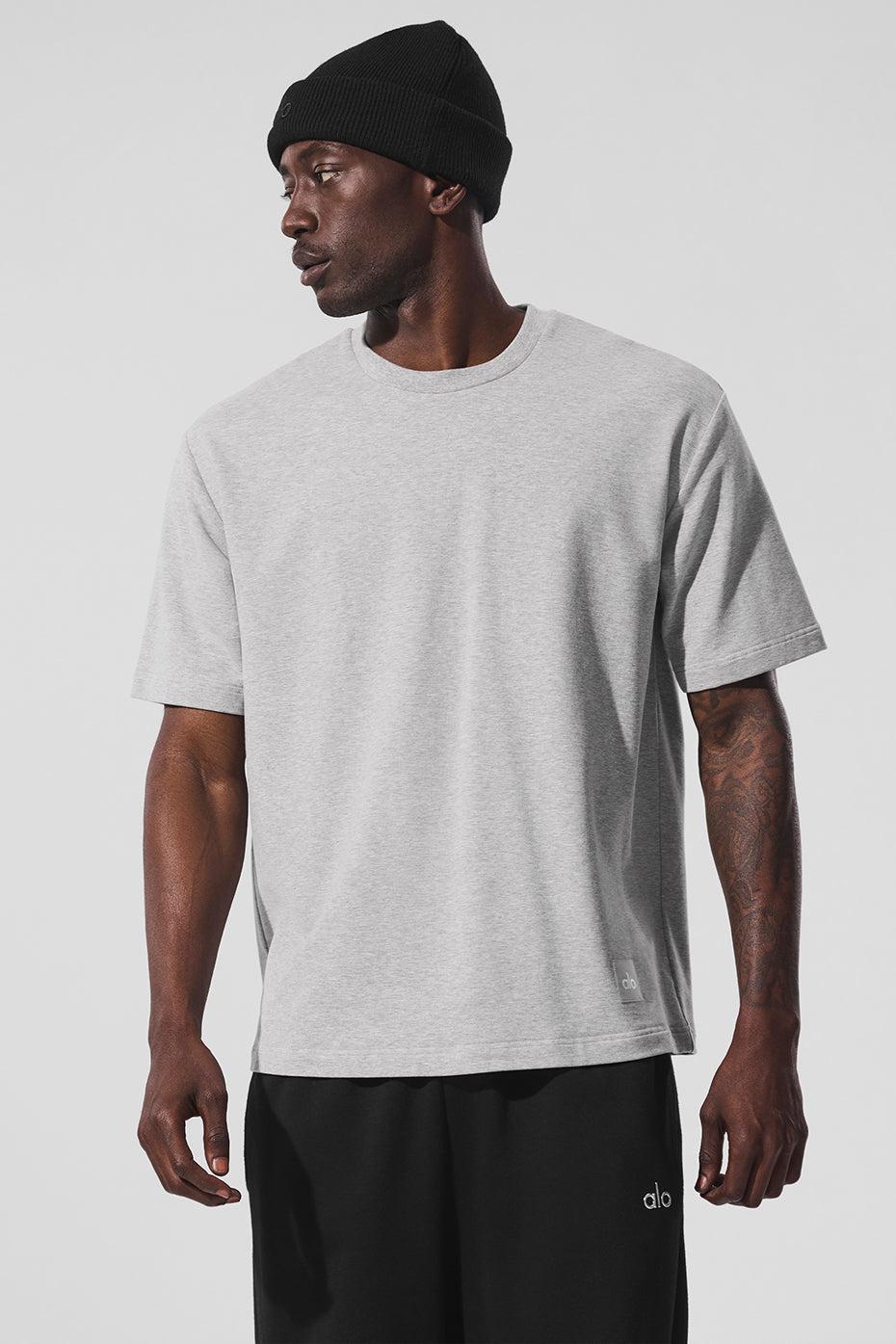 Double Take Short Sleeve - Athletic Heather Grey Product Image