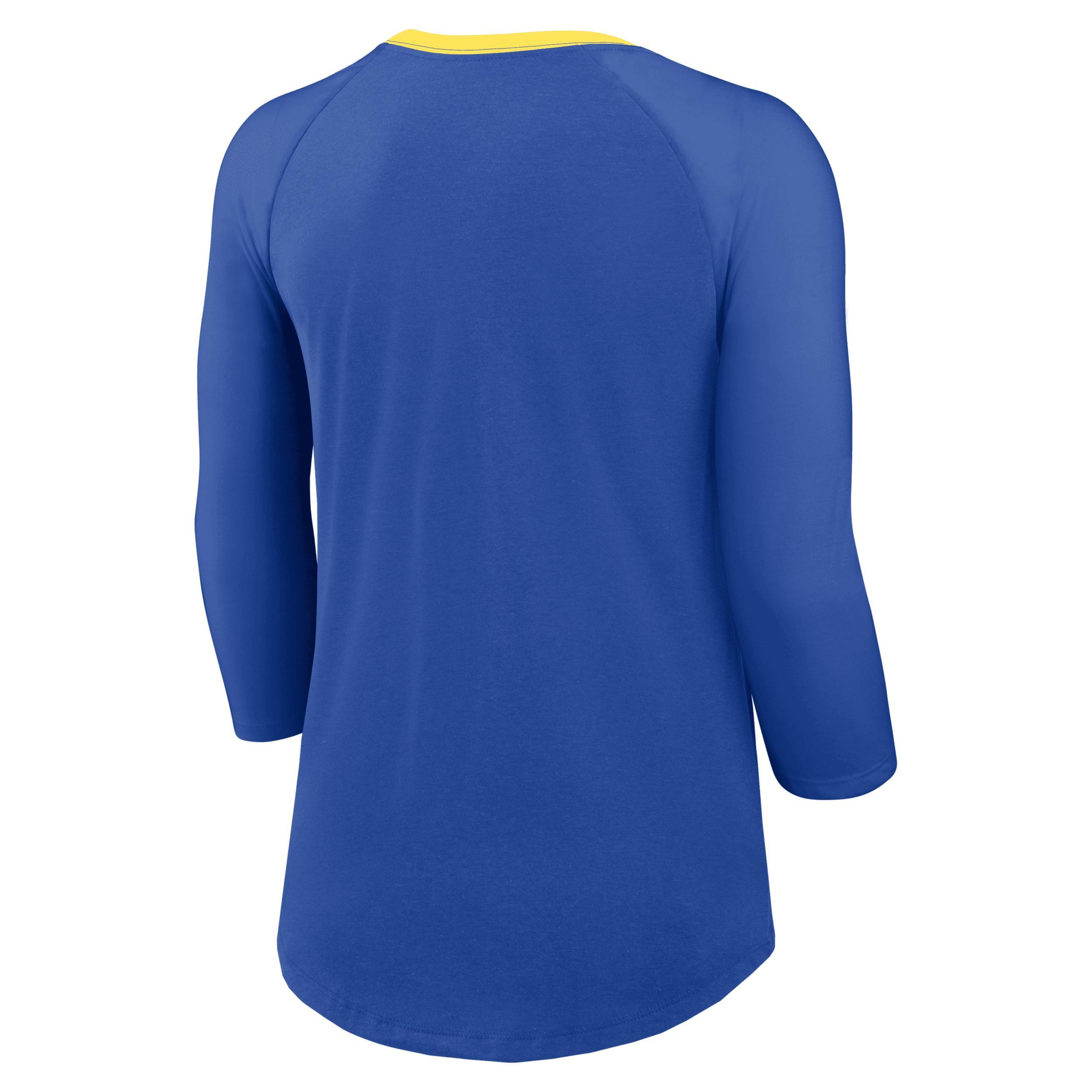 Los Angeles Chargers Nike Women's NFL 3/4-Sleeve T-Shirt Product Image