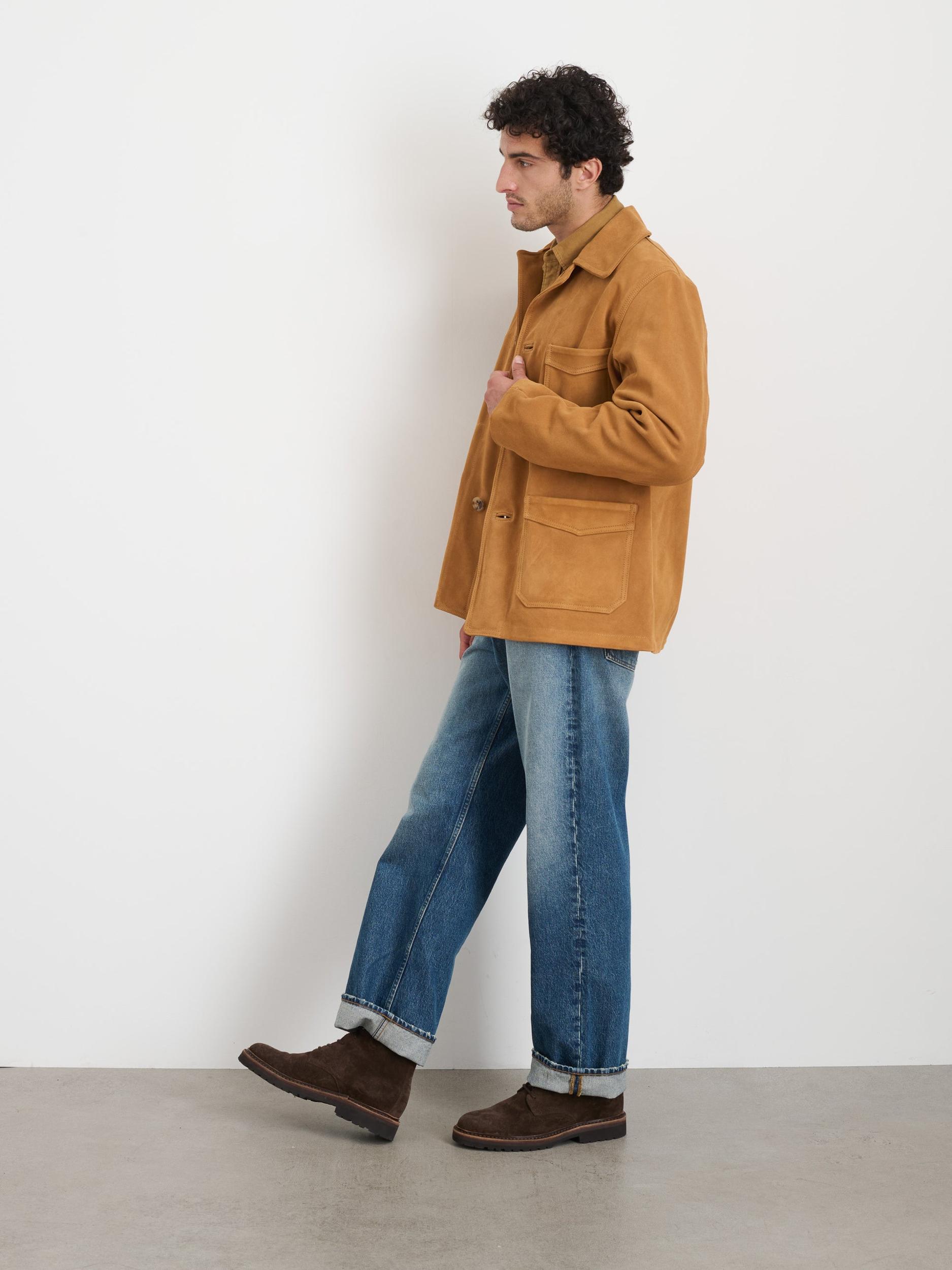 Owen Barry x Alex Mill Work Jacket in Suede Product Image