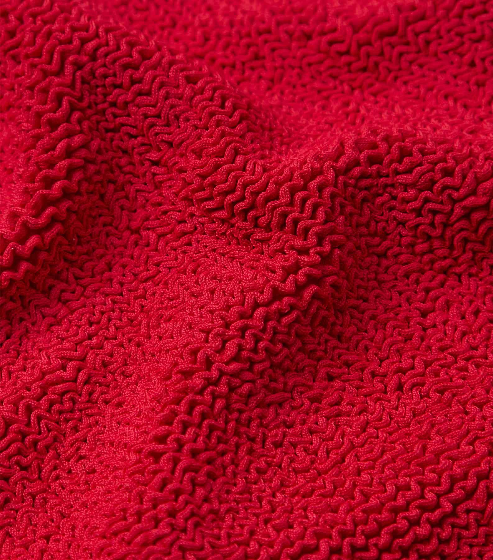 High Waist Bikini Bottom - Red Product Image