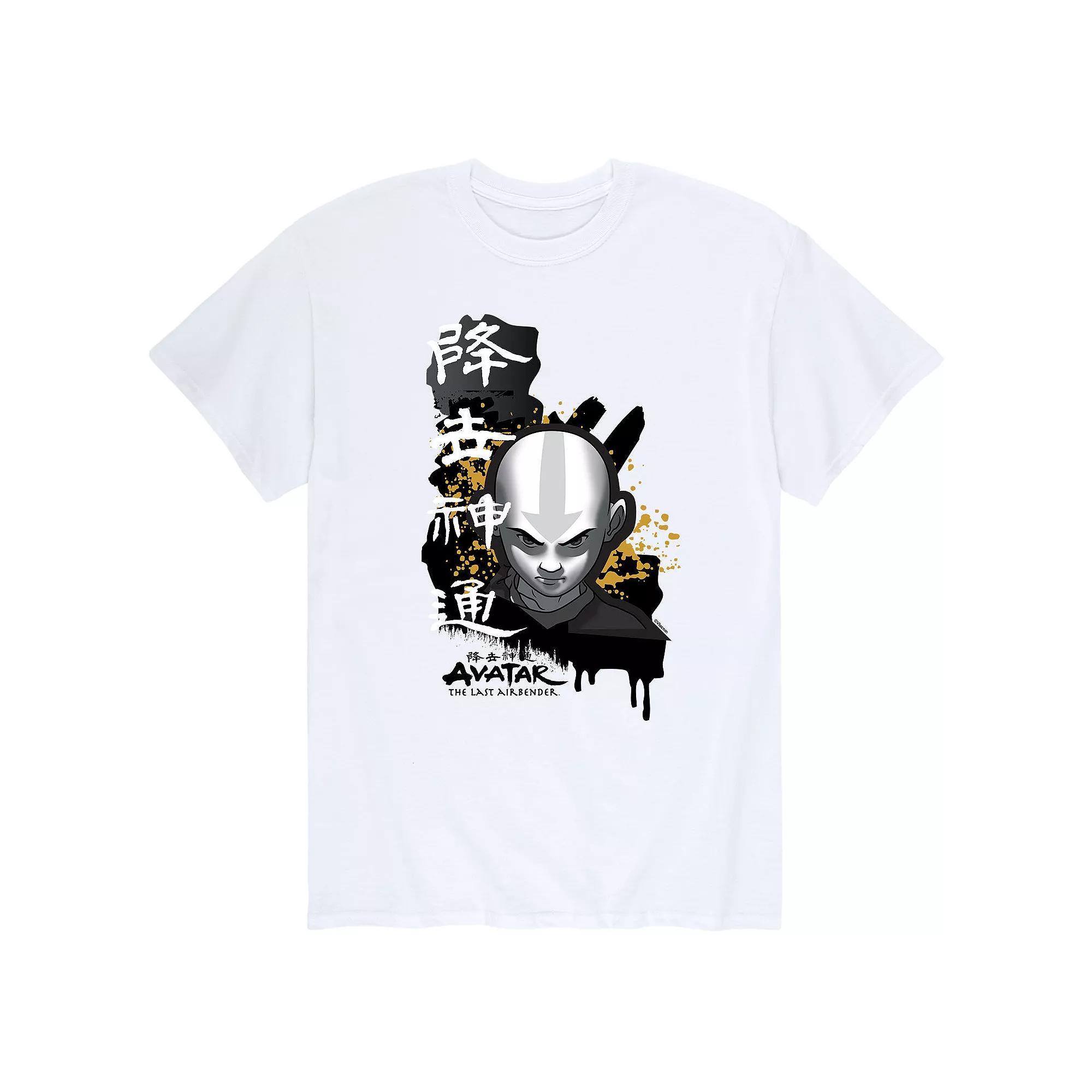 Men's Avatar Aang Ink Splatter Tee,  Product Image