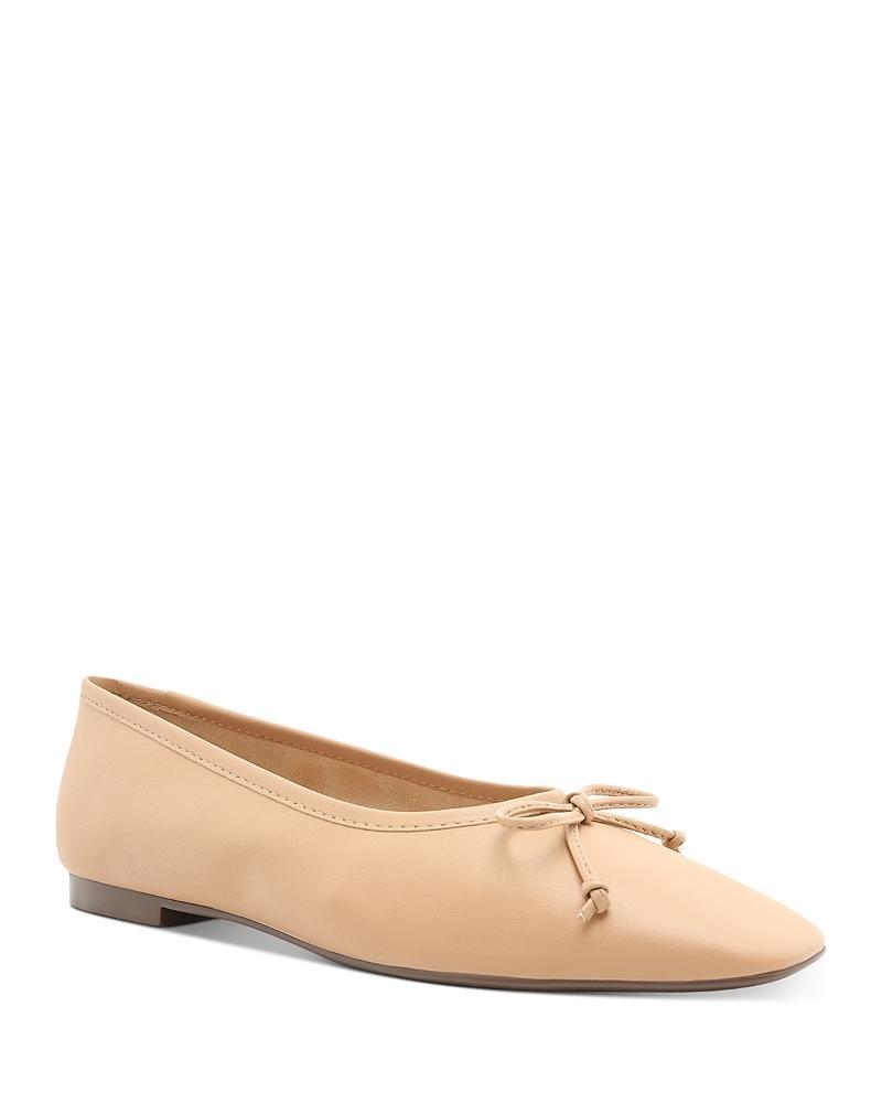 Schutz Arissa Flats Tan/Honey Beige 10.5 Product Image