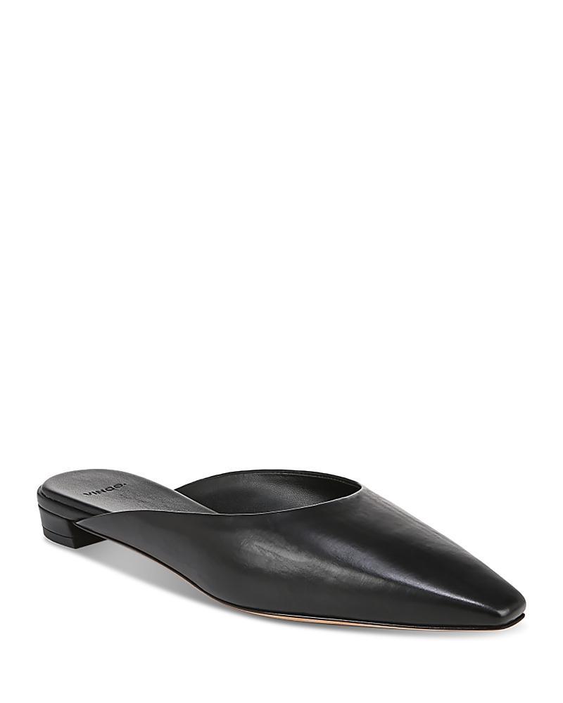 Womens Ana Leather Mules Product Image