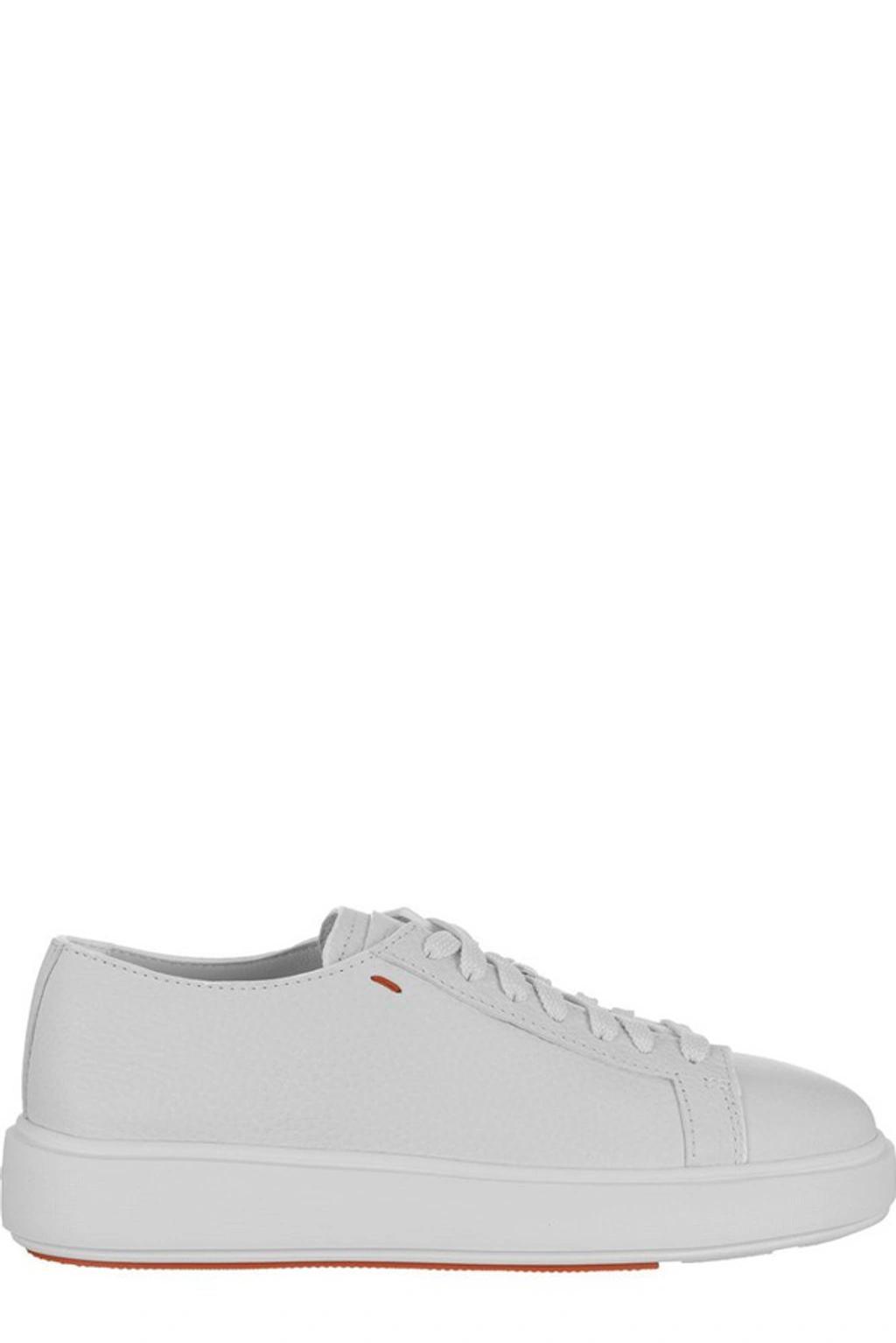 SANTONI Sneakers In White Product Image