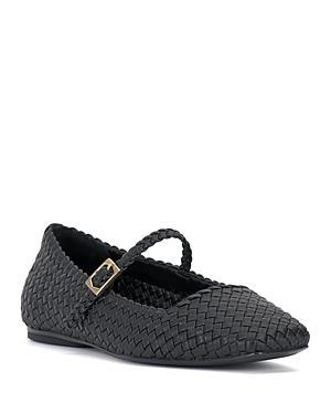 Vince Camuto Womens Vinley Woven Mary Jane Flats Product Image