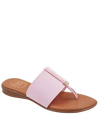 Andre Assous Nice Stretch Thong Sandals Product Image