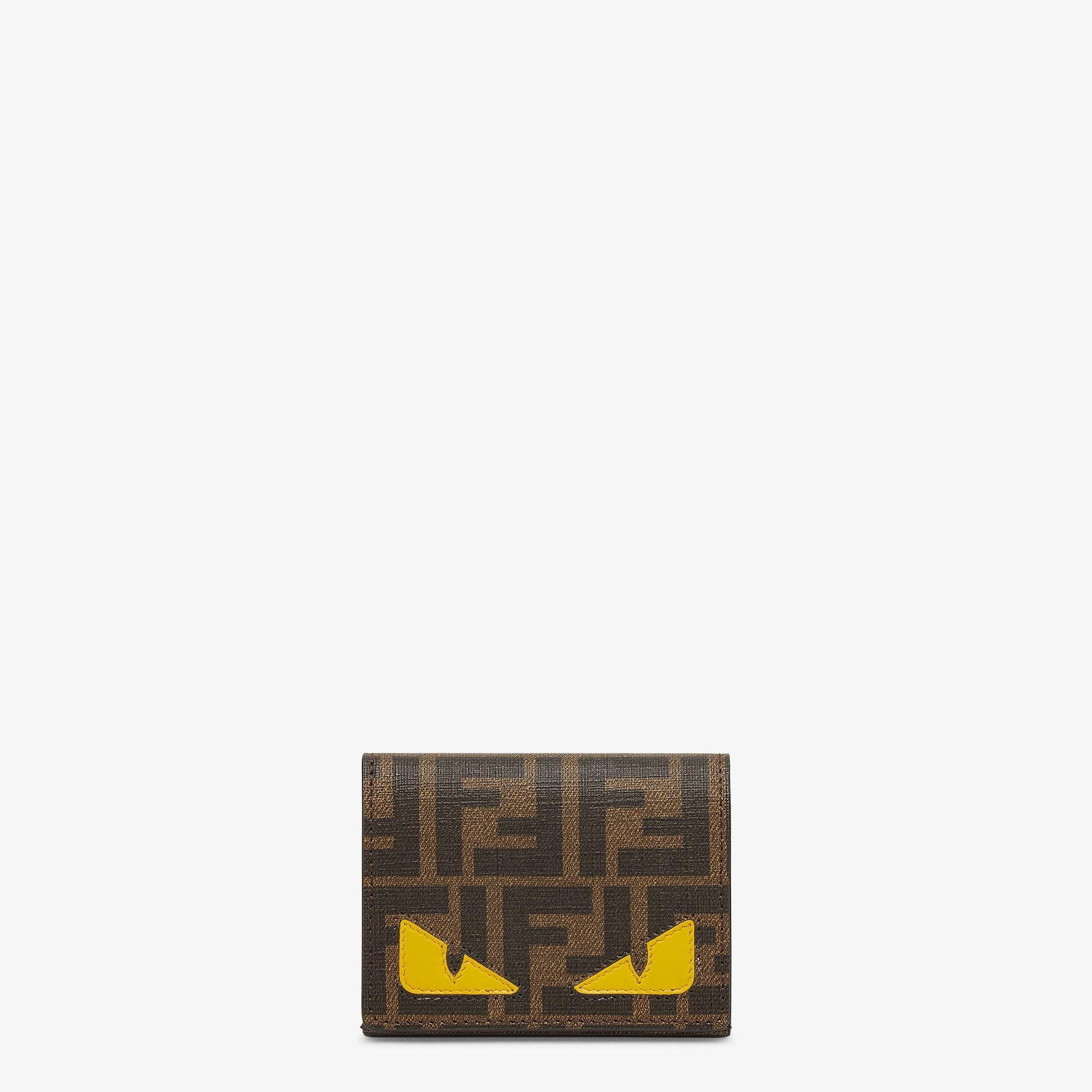 Fendi WalletLunar New Year brown FF fabric wallet Product Image