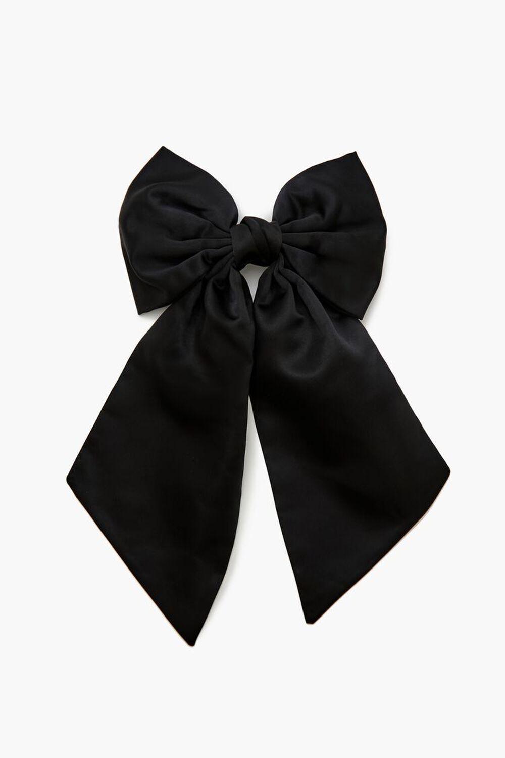 Satin Bow Hair Barrette | Forever 21 Product Image