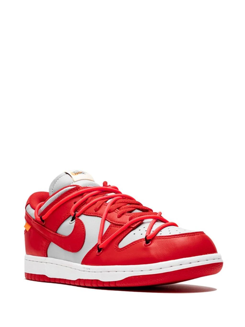 Dunk Low Sneakers In Red Product Image