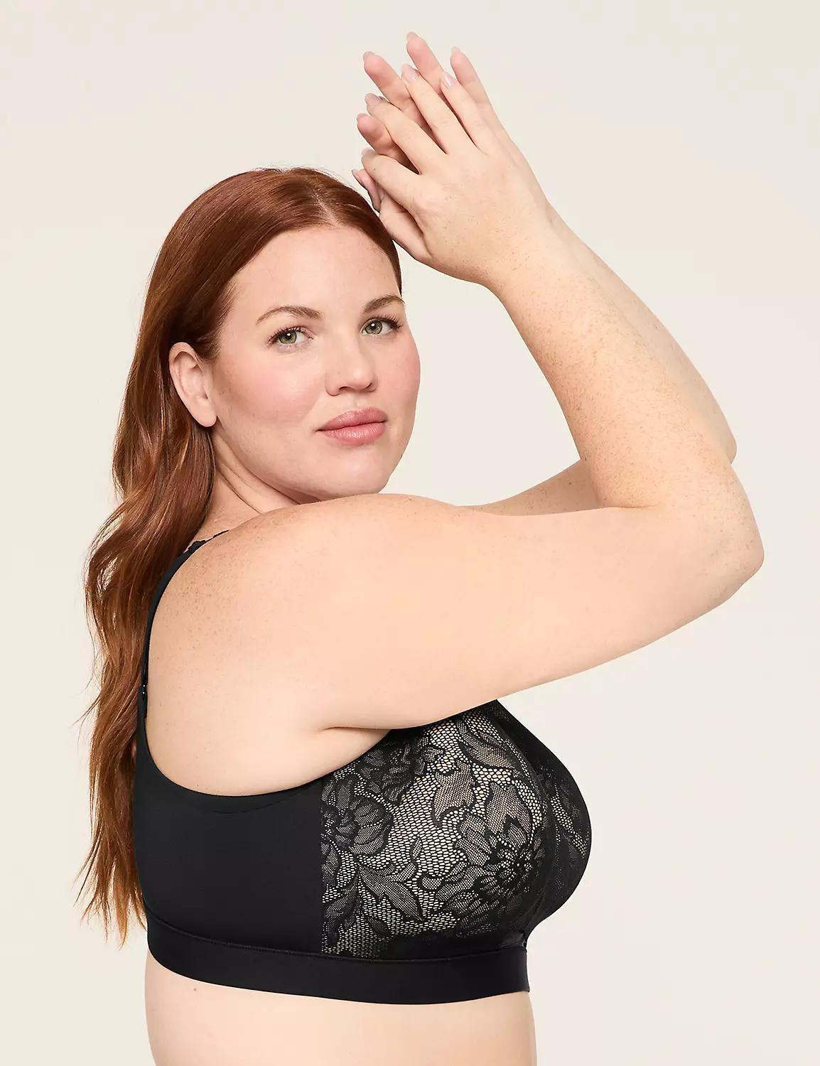 Comfort Bliss Lightly Lined No-Wire Bra With Lace Product Image