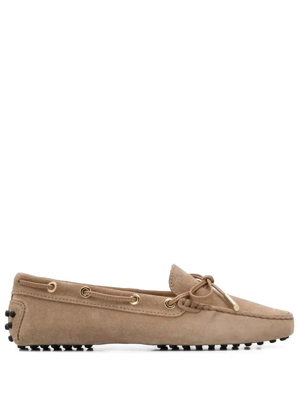 TOD'S Gommino Driving Shoes In Neutrals Product Image