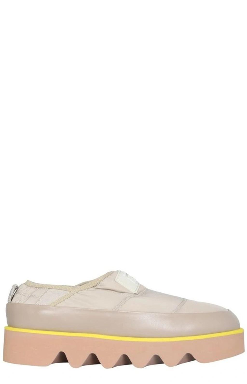 MSGM Womens Beige Sneakers Product Image