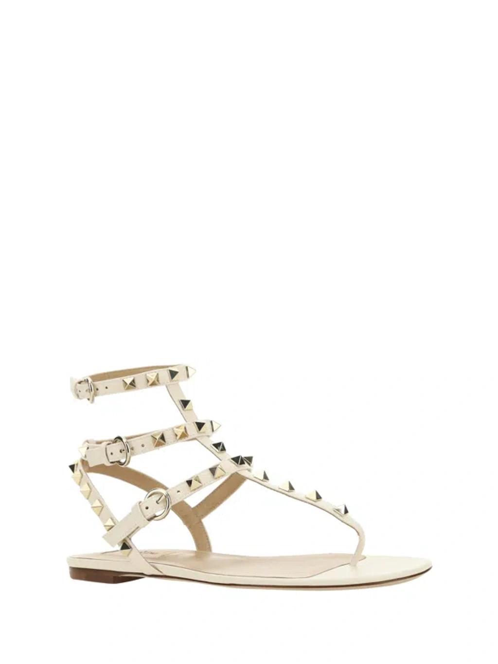 VALENTINO GARAVANI Rockstud Sandals In Multicolor Product Image