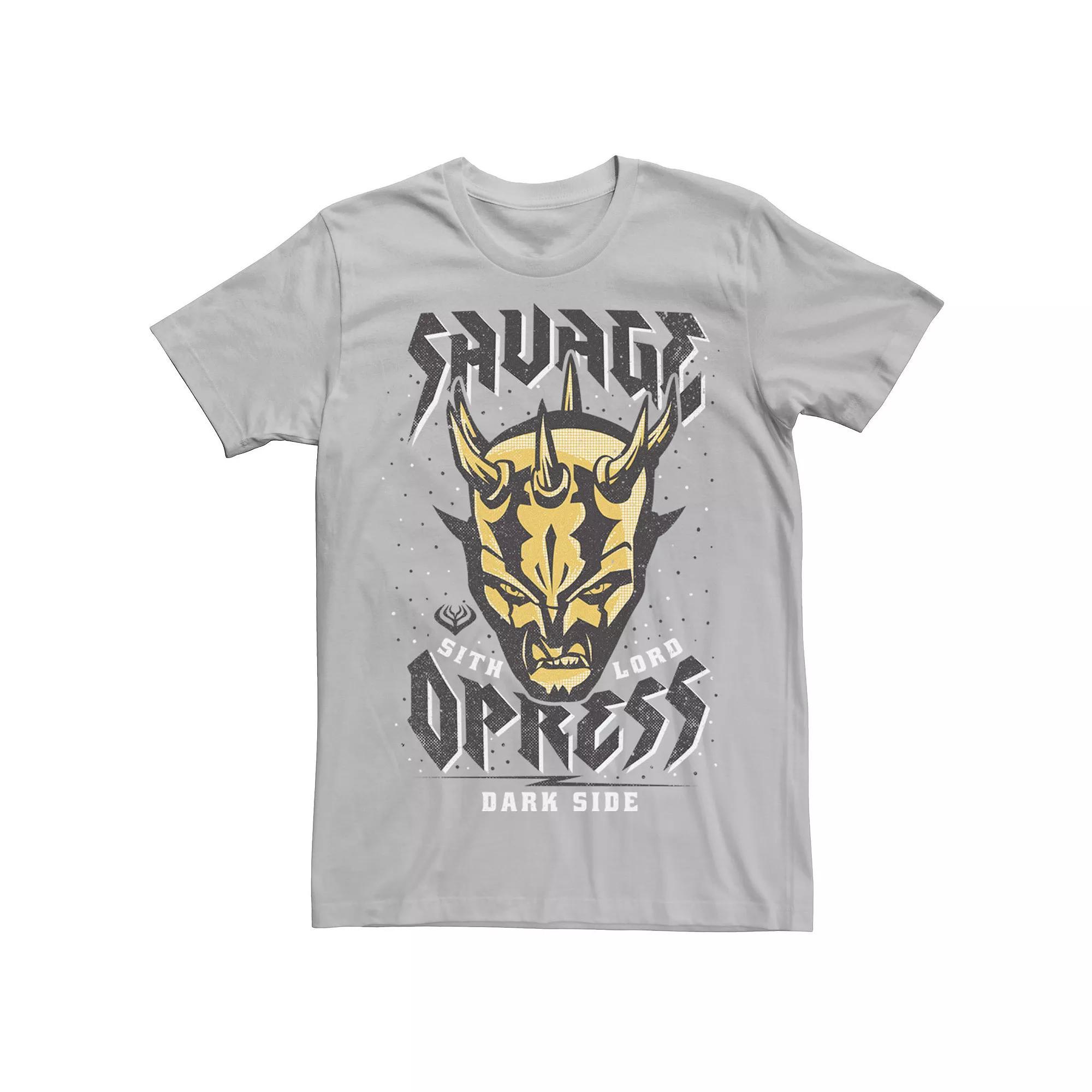 Men's Star Wars: Clone Wars Savage Opress Dark Side Portrait Tee,  Product Image