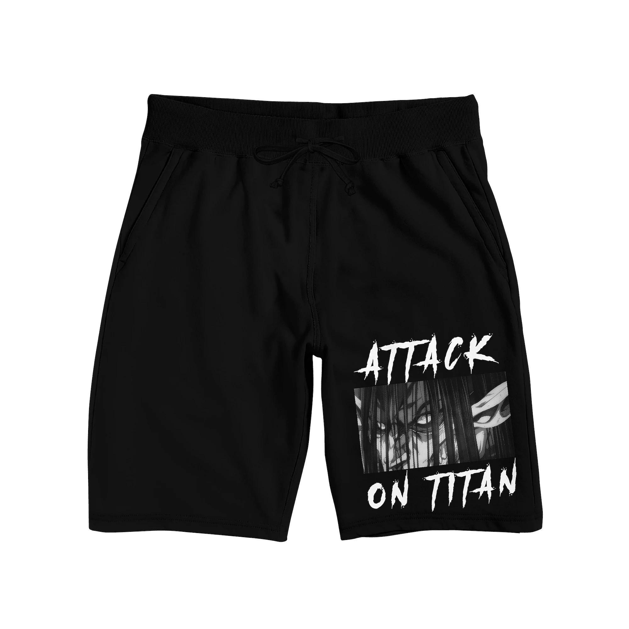 Men's Attack On Titan Final Pajama Shorts,  Product Image