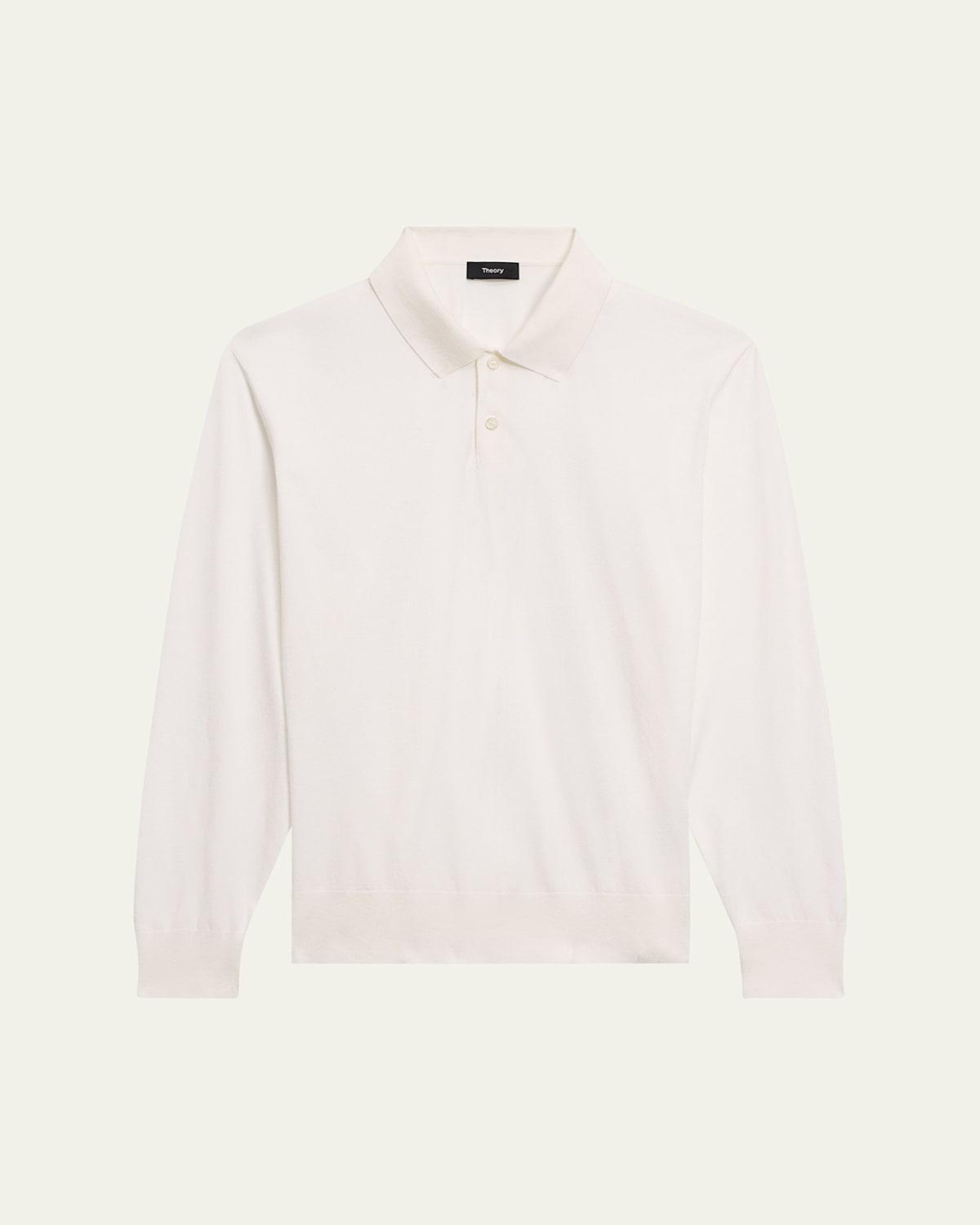 Mens Goris Lightweight Knit Polo Sweater Product Image