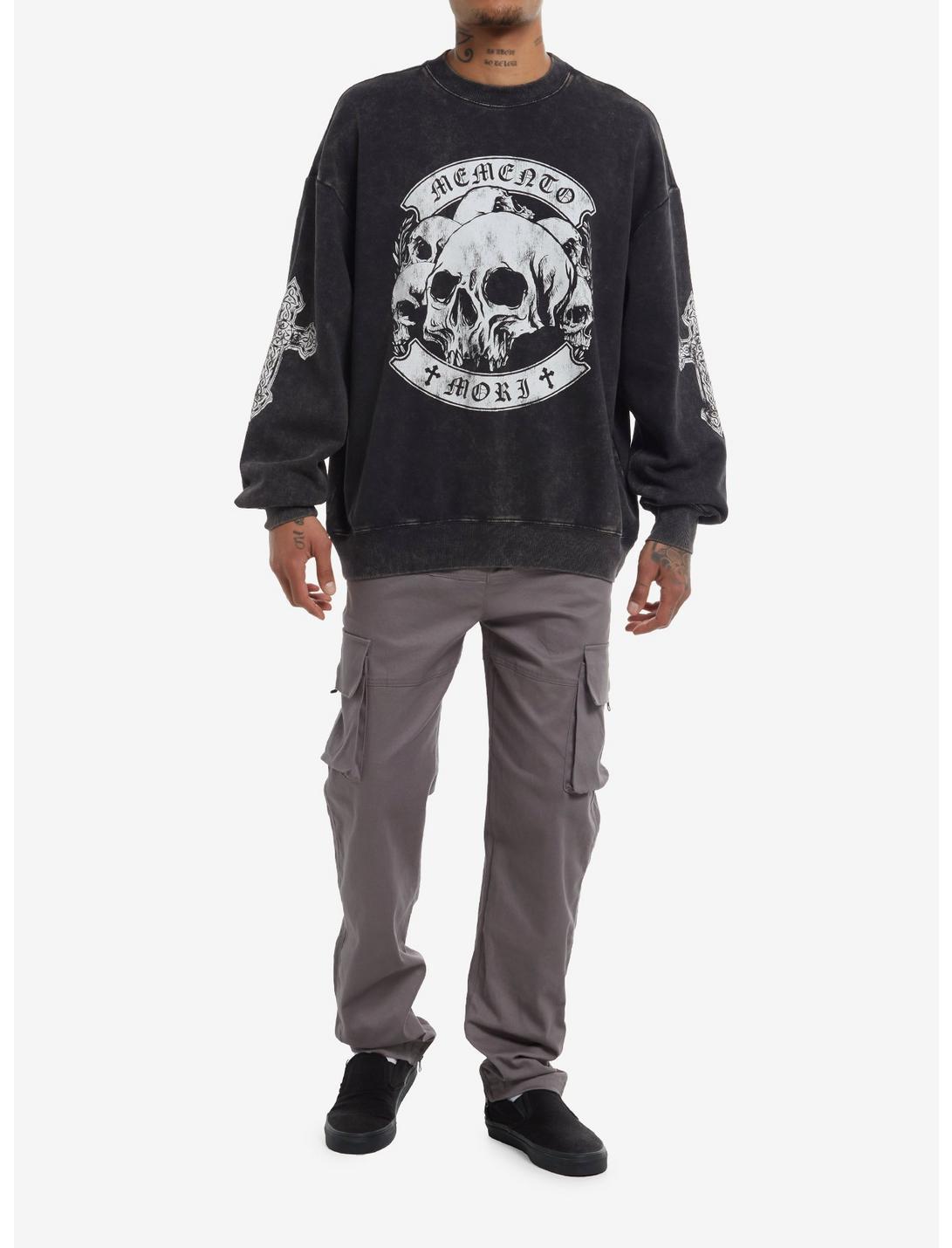 Memento Mori Skulls Oversized Sweatshirt Product Image