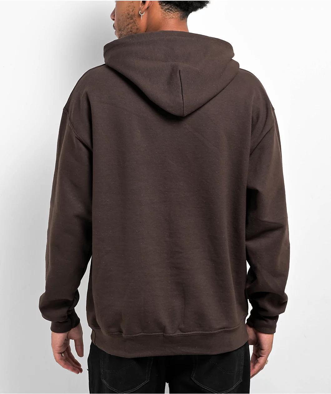 Key Street Scenic Drive Brown Hoodie Product Image