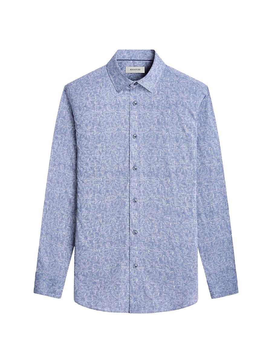 Mens Julian Stretch Cotton Button-Front Shirt Product Image